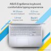 ASUS Vivobook 16, 16" FHD+ (1920 x 1200),Intel Core i5-13420H Processor,(16GB RAM/512GB SSD/Win 11/M365 Basic (1Year)*/Backlit Keyboard/Office Home 2024/Silver/1.88 kg),X1605VA-MB1627WS - Image 10